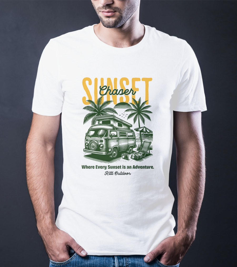 Sunset Chaser Where Every Sunset Is An Adventure Kittl Outdoor T-Shirt