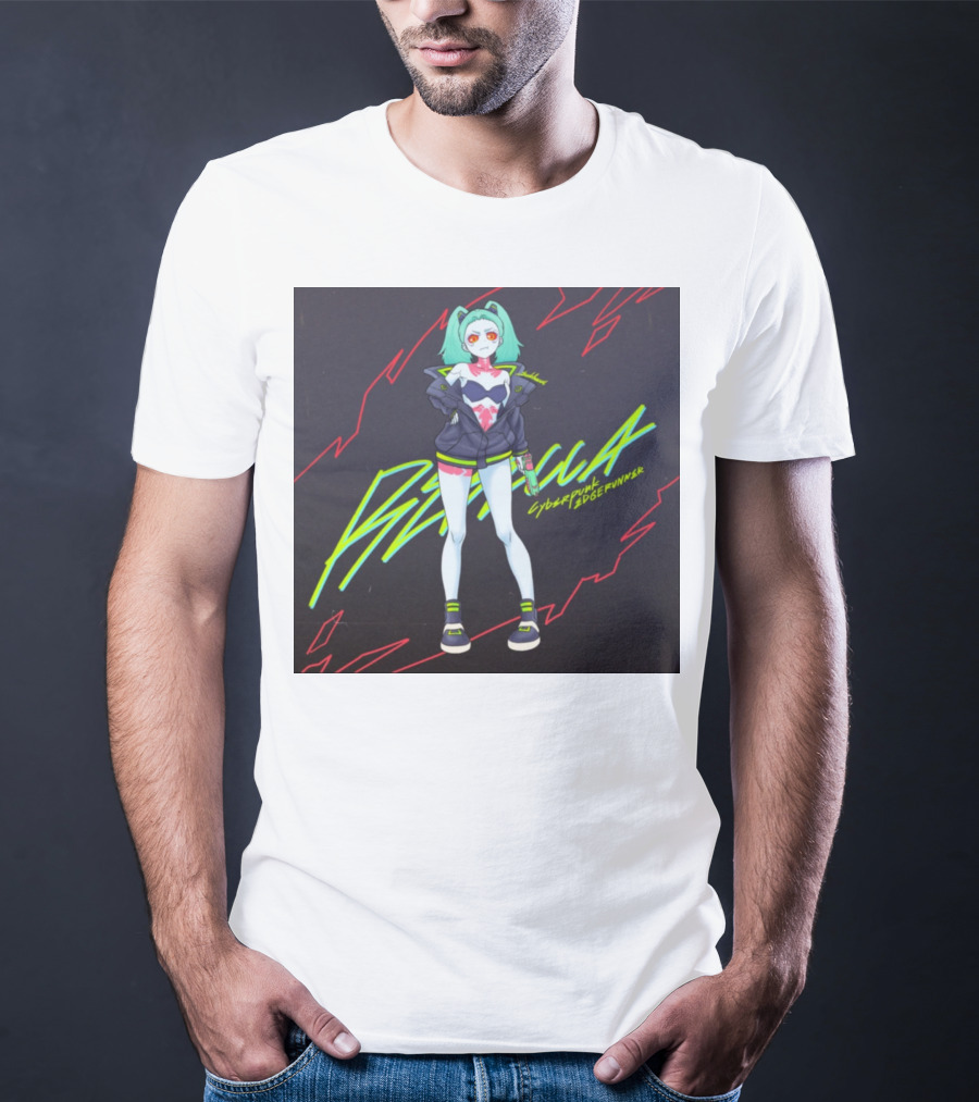 Rebecca Cyberpunk Edgerunners Neon T-Shirt