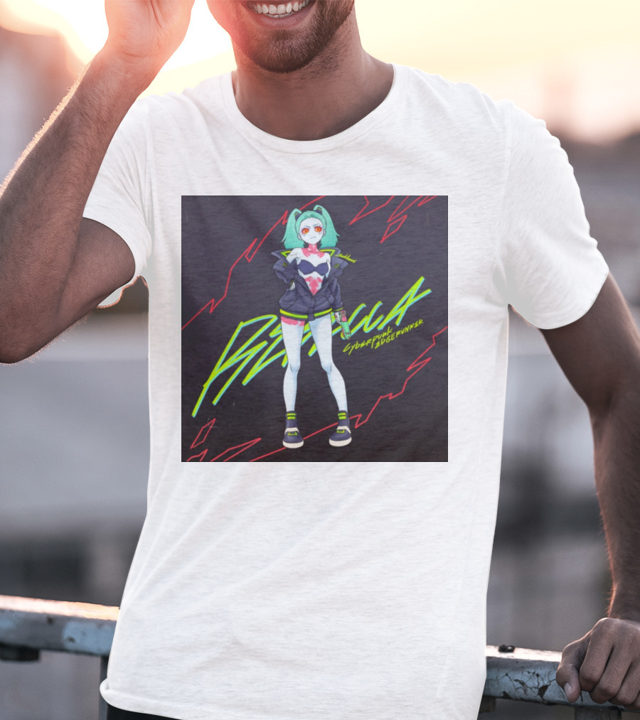 Rebecca Cyberpunk Edgerunners Neon T-Shirt