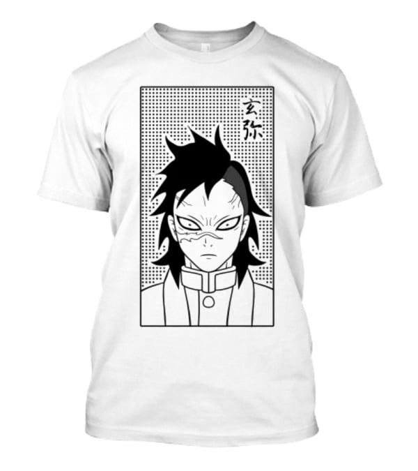 Genya Shinazugawa Manga Style Character T-Shirt