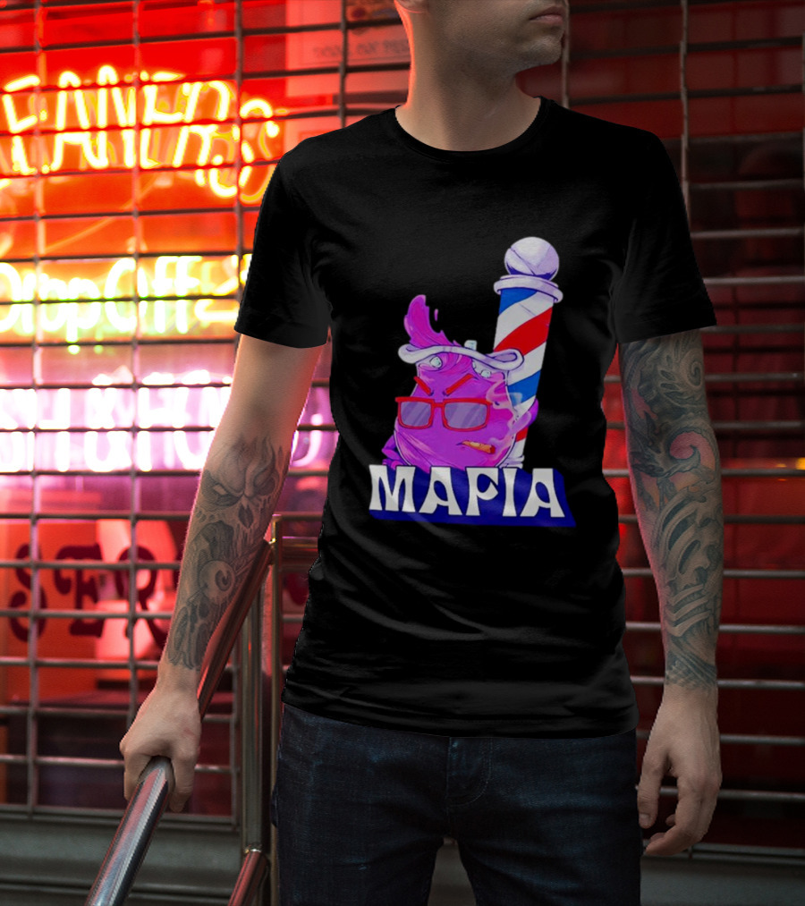 Mafia Purple Barber Pole Cool Aid Playoff Pack T-Shirt