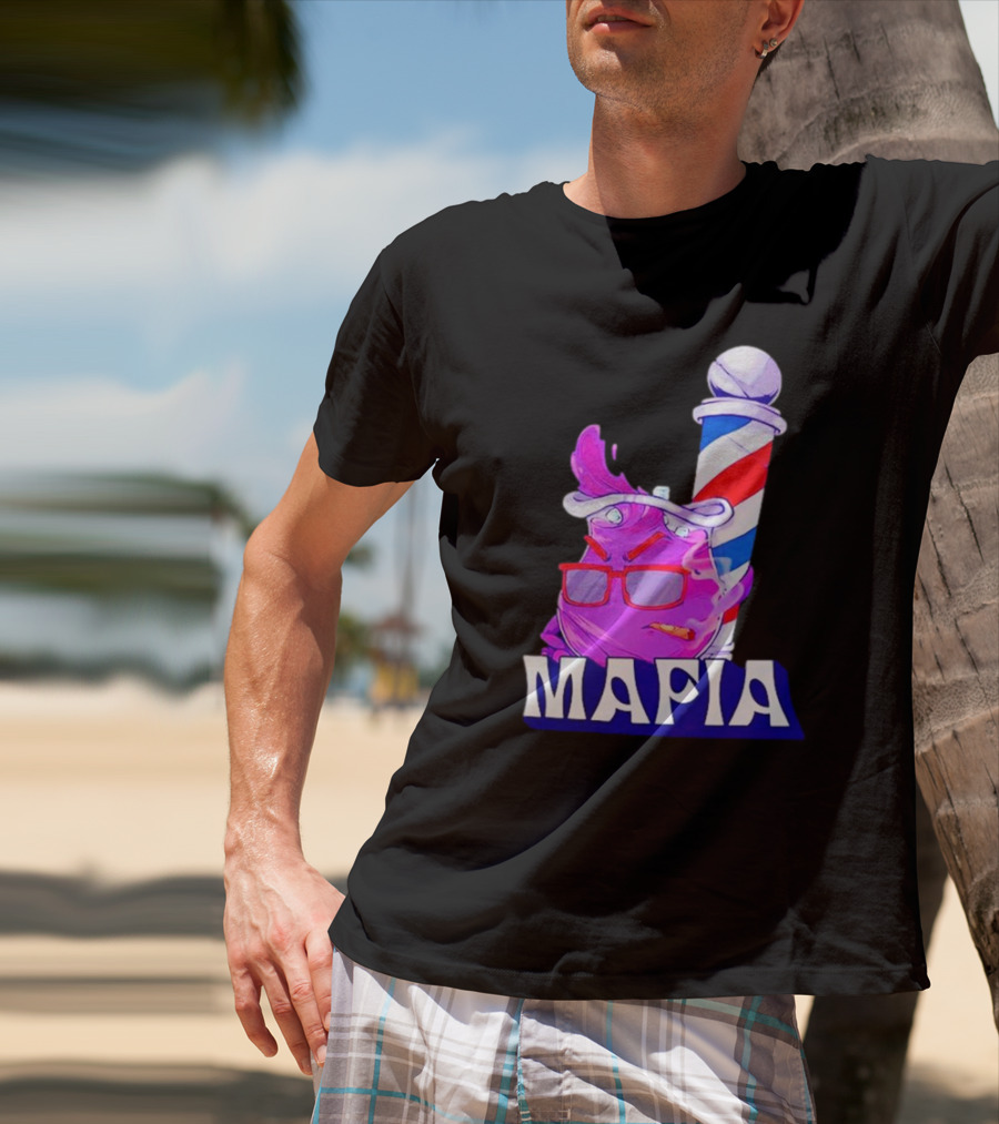 Mafia Purple Barber Pole Cool Aid Playoff Pack T-Shirt