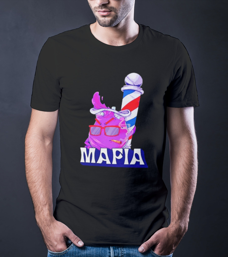 Mafia Purple Barber Pole Cool Aid Playoff Pack T-Shirt