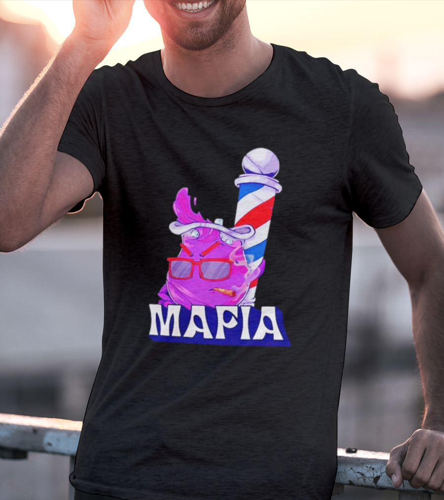 Mafia Purple Barber Pole Cool Aid Playoff Pack T-Shirt
