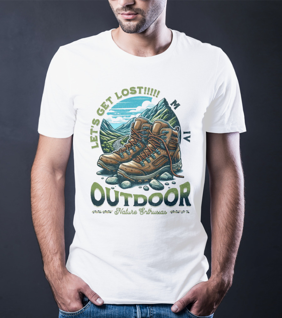 LET'S GET LOST OUTDOOR NATURE ENTHUSIAST T-Shirt