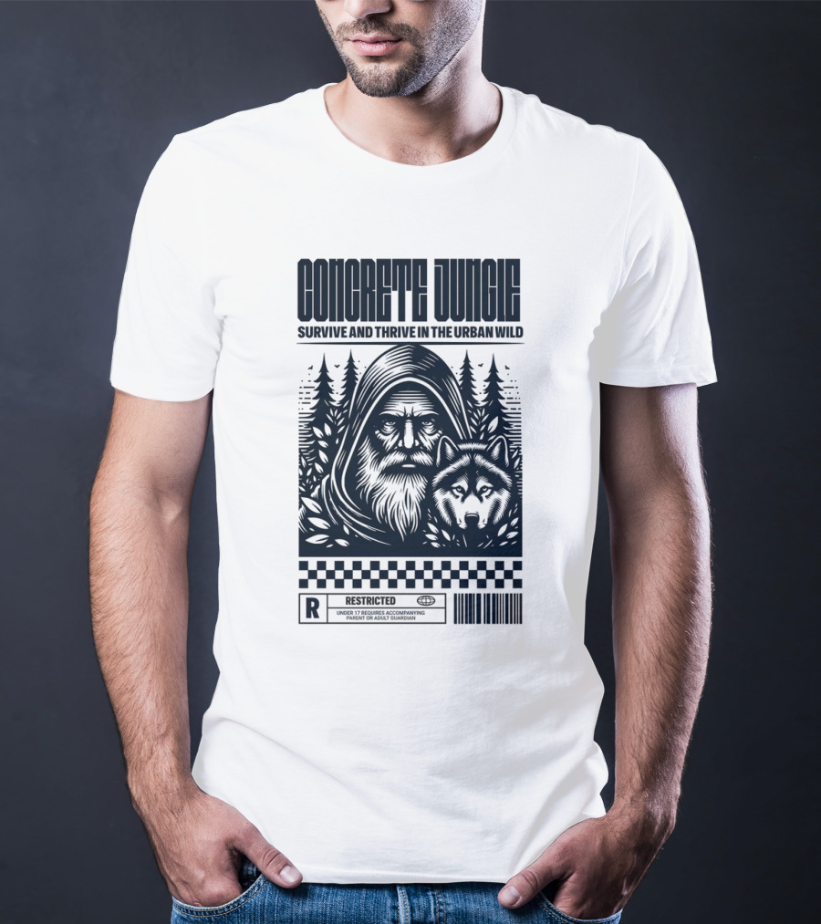 Concrete Jungle Survive And Thrive In The Urban Wild T-Shirt