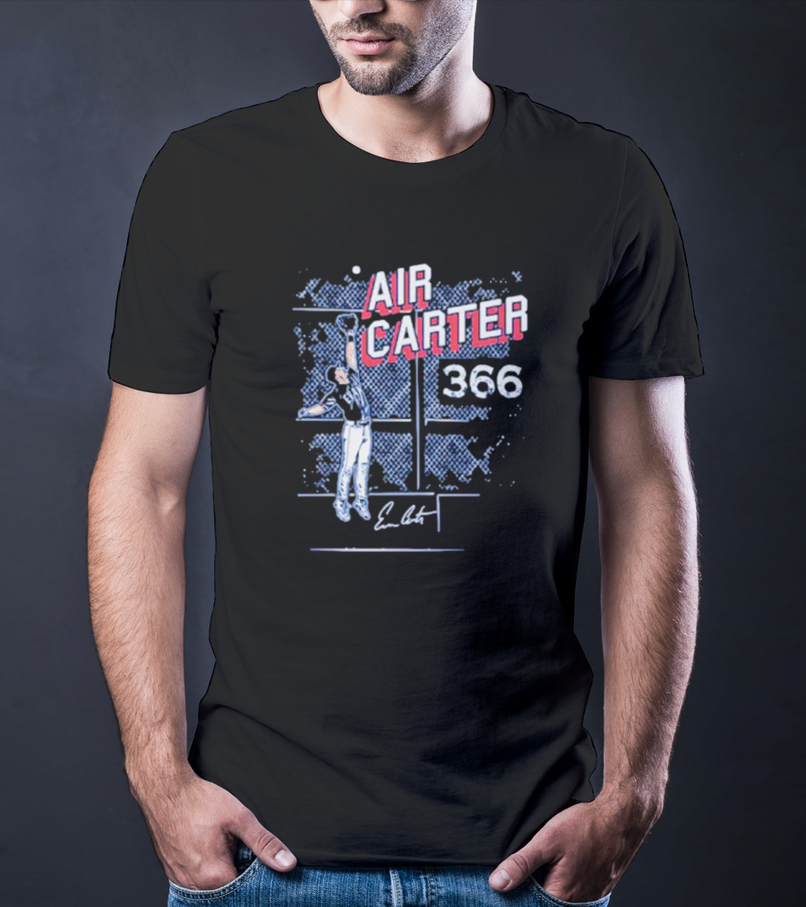 Air Carter 366 Evan Carter Texas Ranger T-Shirt
