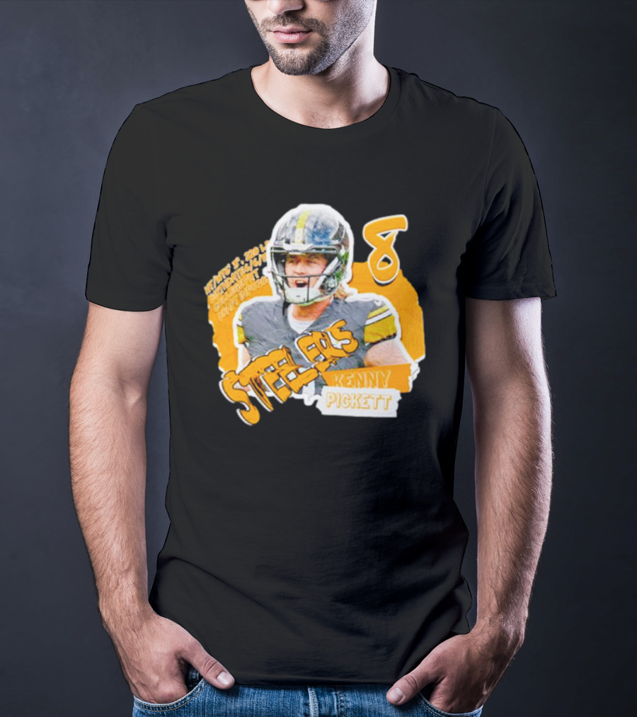 Kenny Pickett Steelers Football Number 8 T-Shirt