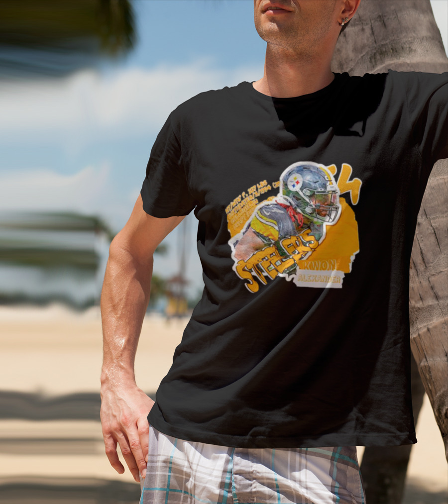 Kwon Alexander Steelers Helmet Football T-Shirt