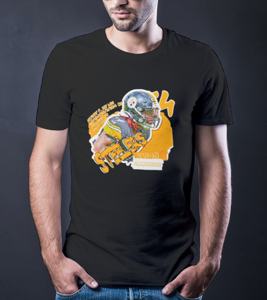 Kwon Alexander Steelers Helmet Football T-Shirt