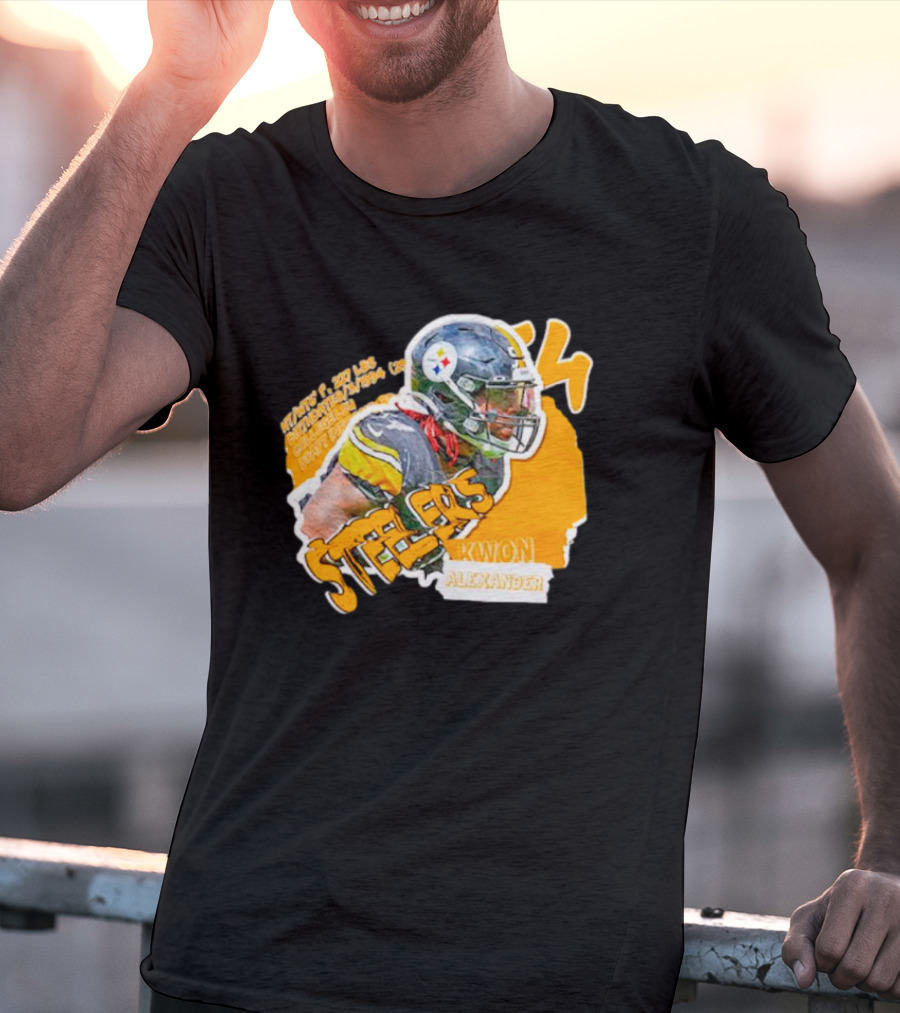 Kwon Alexander Steelers Helmet Football T-Shirt