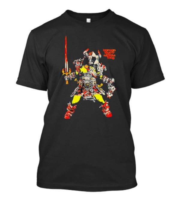 Barnan Blood Armor Warrior For The Reptile King T-Shirt