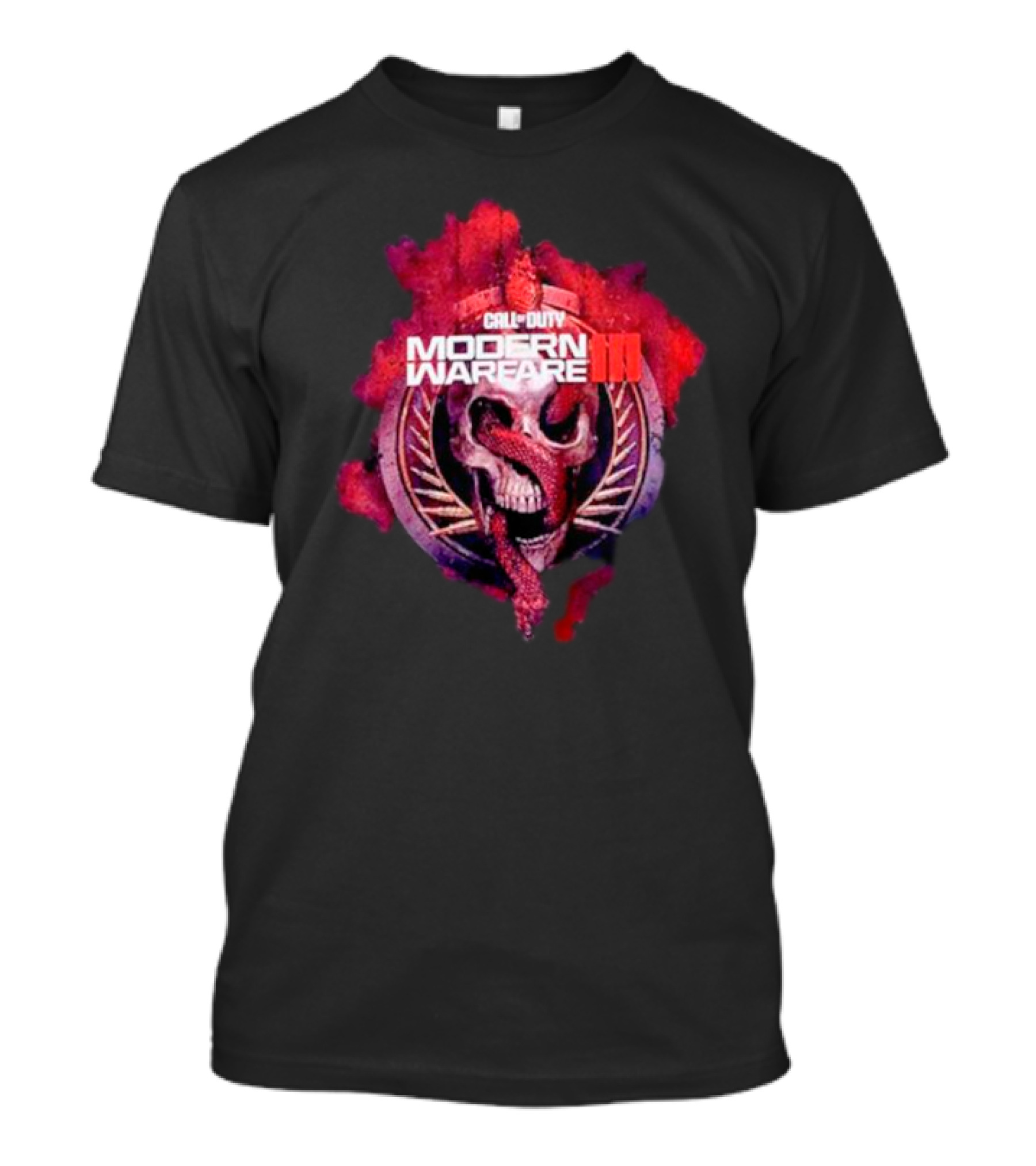 Call Of Duty Modern Warfare III Skull And Snake Emblem T-Shirt