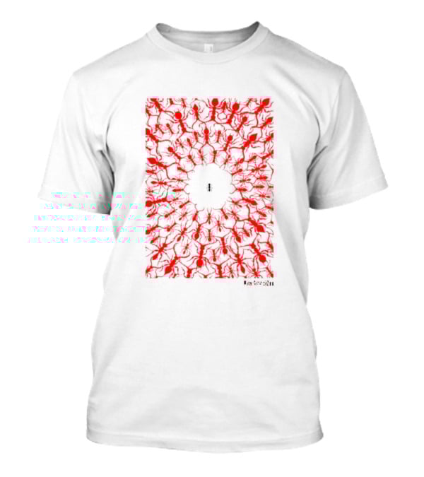 Being Autistic Ant In Red Swarm T-Shirt