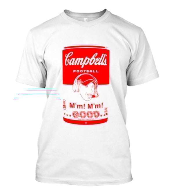 Campbell’s Football M’m M’m Good Soup Headset Coach T-Shirt