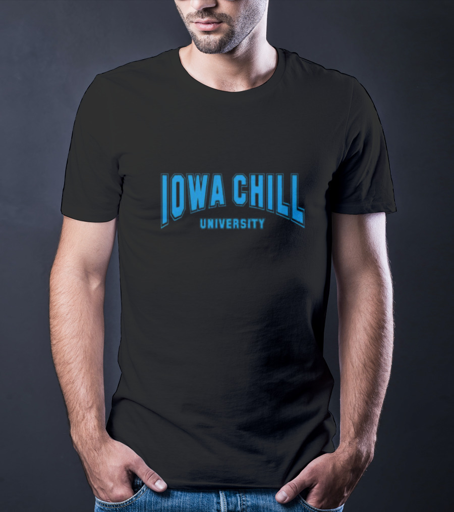 Iowa Chill University Blue Collegiate T-Shirt