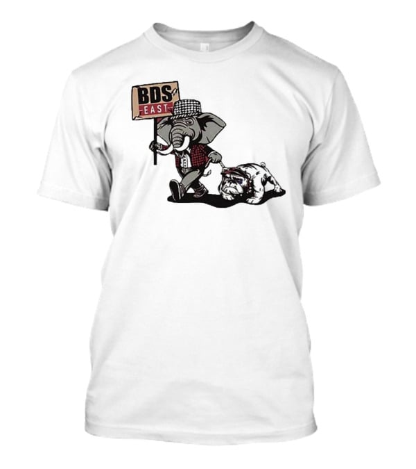 ALABAMA BDS East Elephant With Bulldog T-Shirt