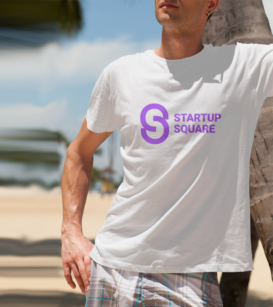 Startup Square Purple S T-Shirt
