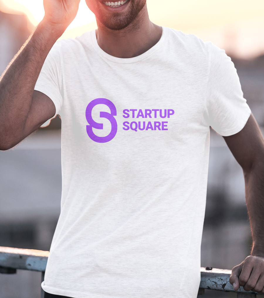 Startup Square Purple S T-Shirt