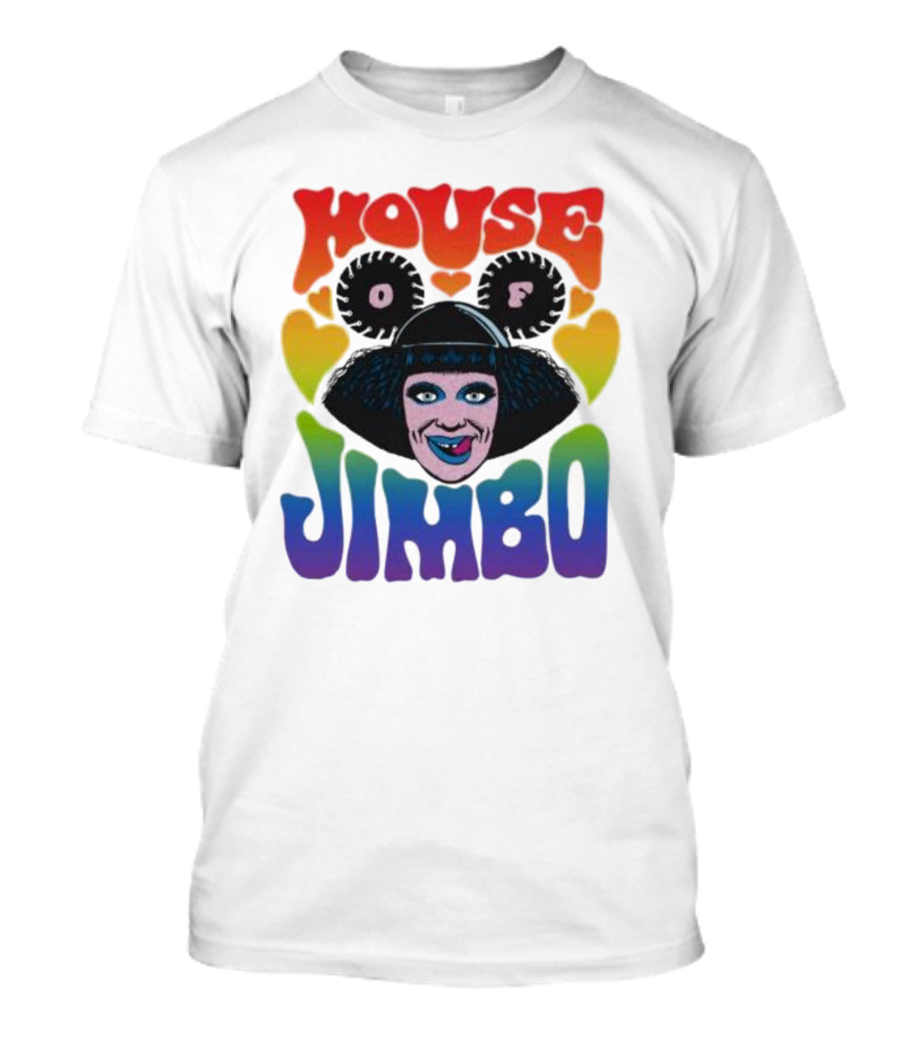 House Of Jimbo Colorful Character T-Shirt