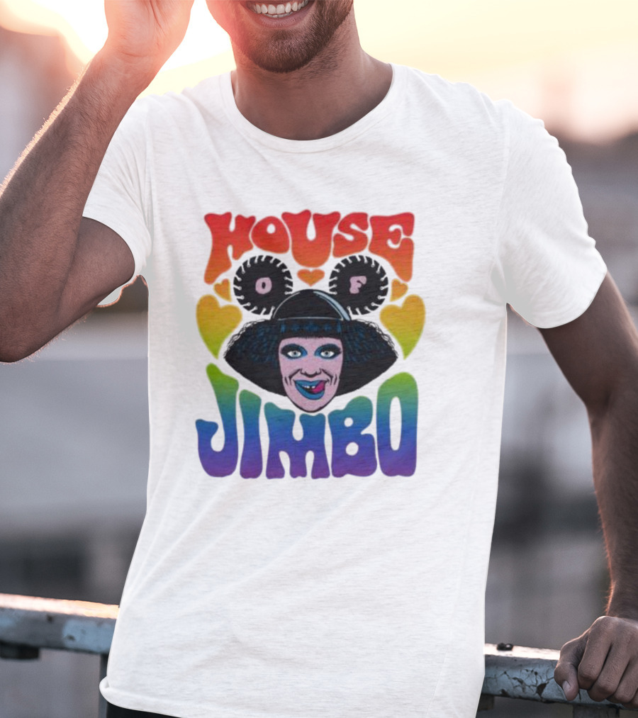 House Of Jimbo Colorful Character T-Shirt