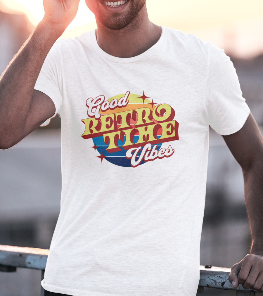 Good Retro Time Vibes T-Shirt