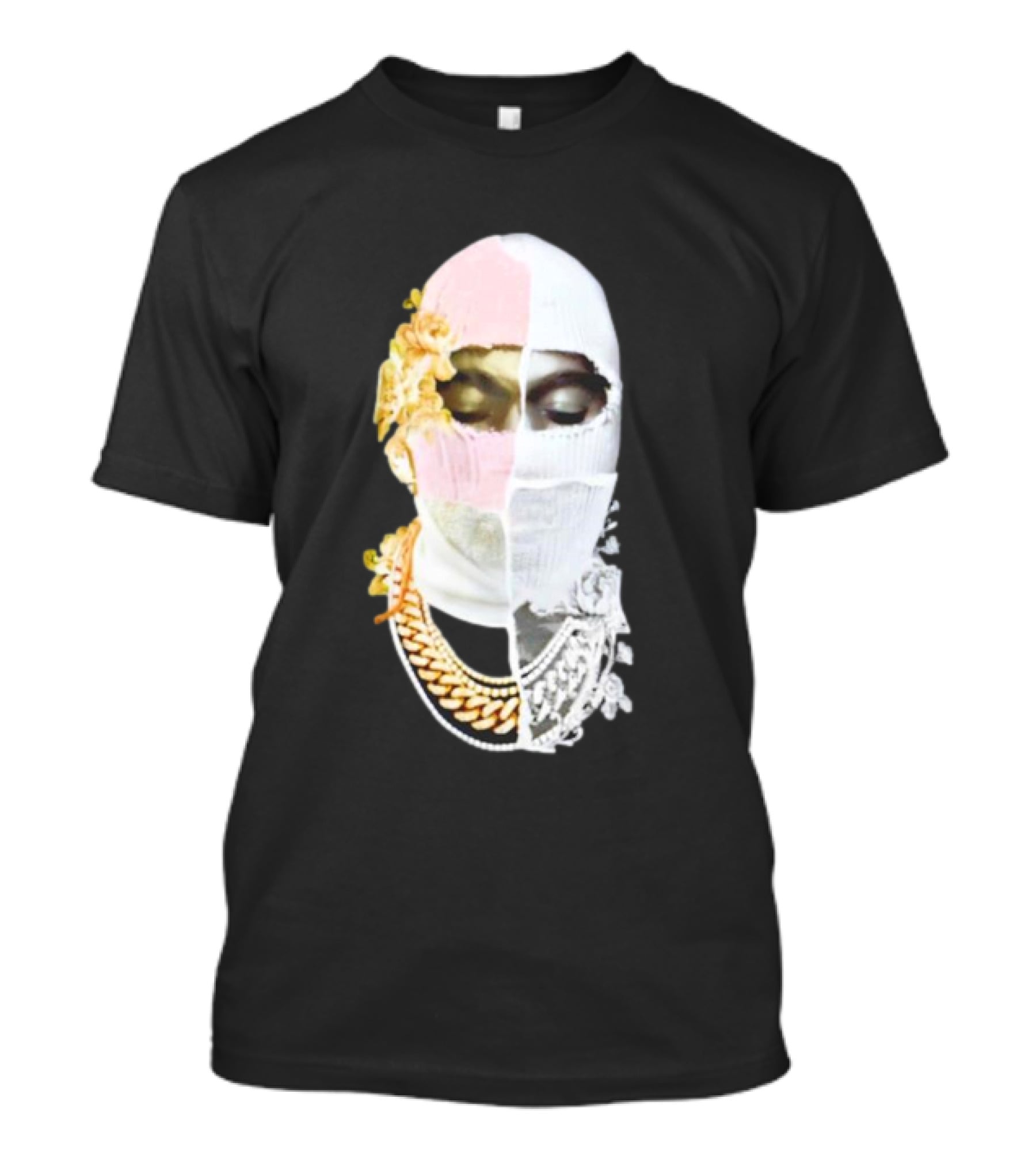 Lamine Yamal Ih Nom Uh Nit Kanye Yeezus Masked Face T-Shirt