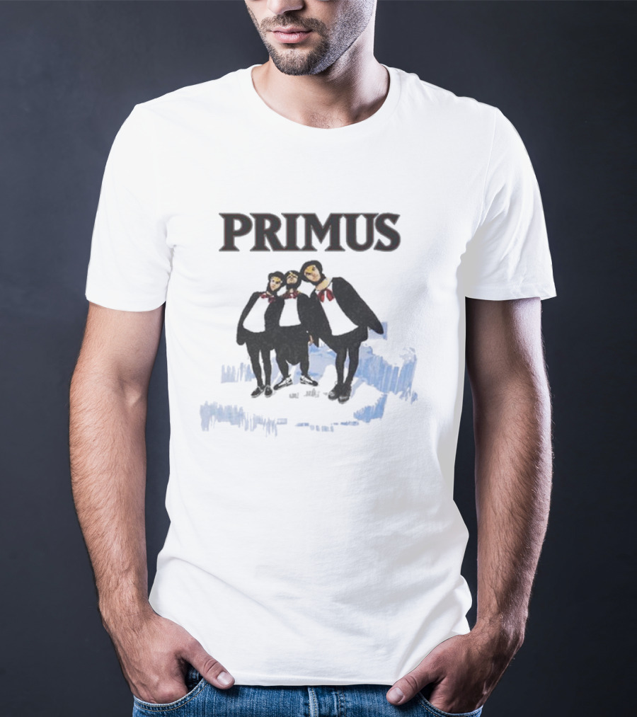 Primus SPACE FARM Trio On Abstract Landscape T-Shirt