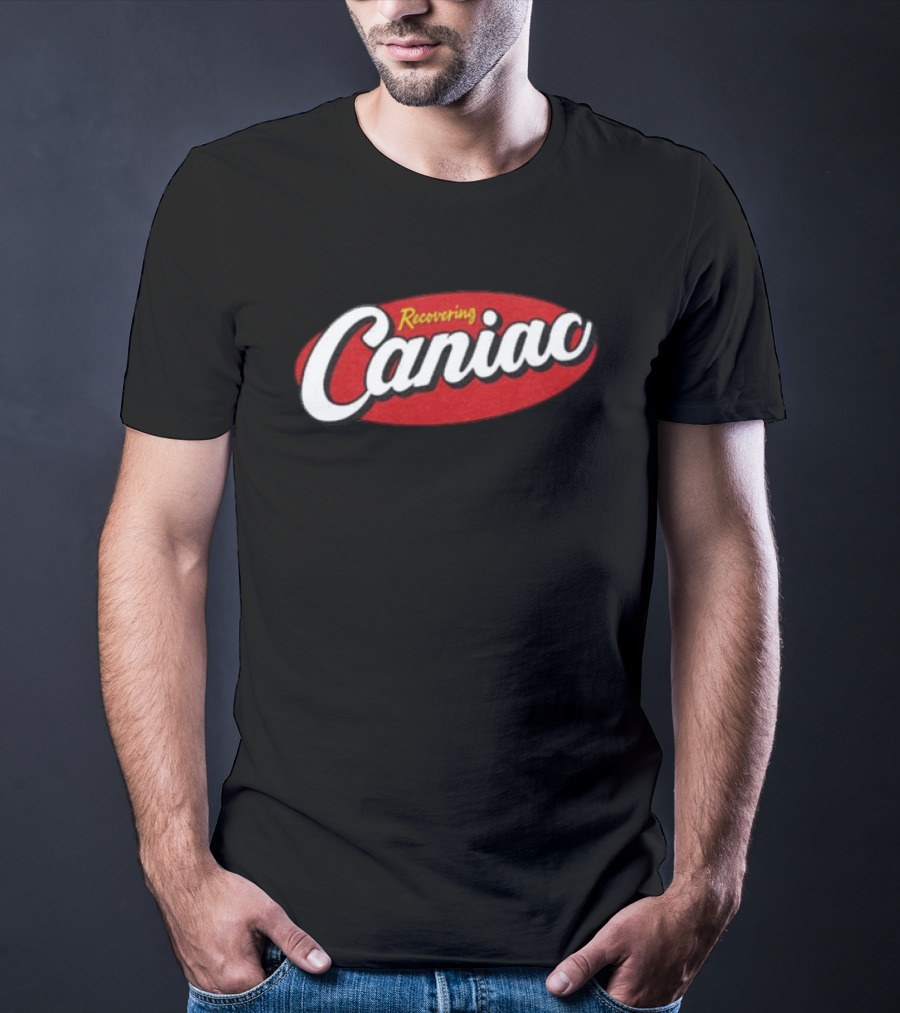 Recovering Caniac Red T-Shirt