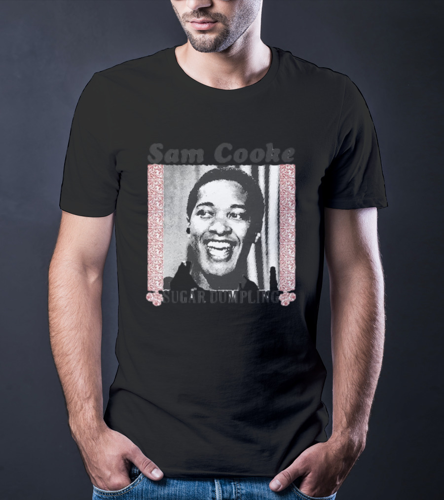 Sam Cooke Sugar Dumpling Smiling Portrait T-Shirt