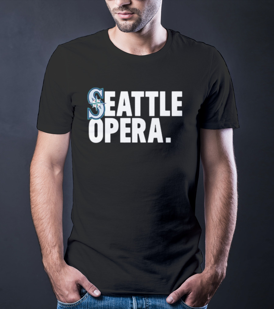 Seattle Mariners Opera Baseball T-Shirt