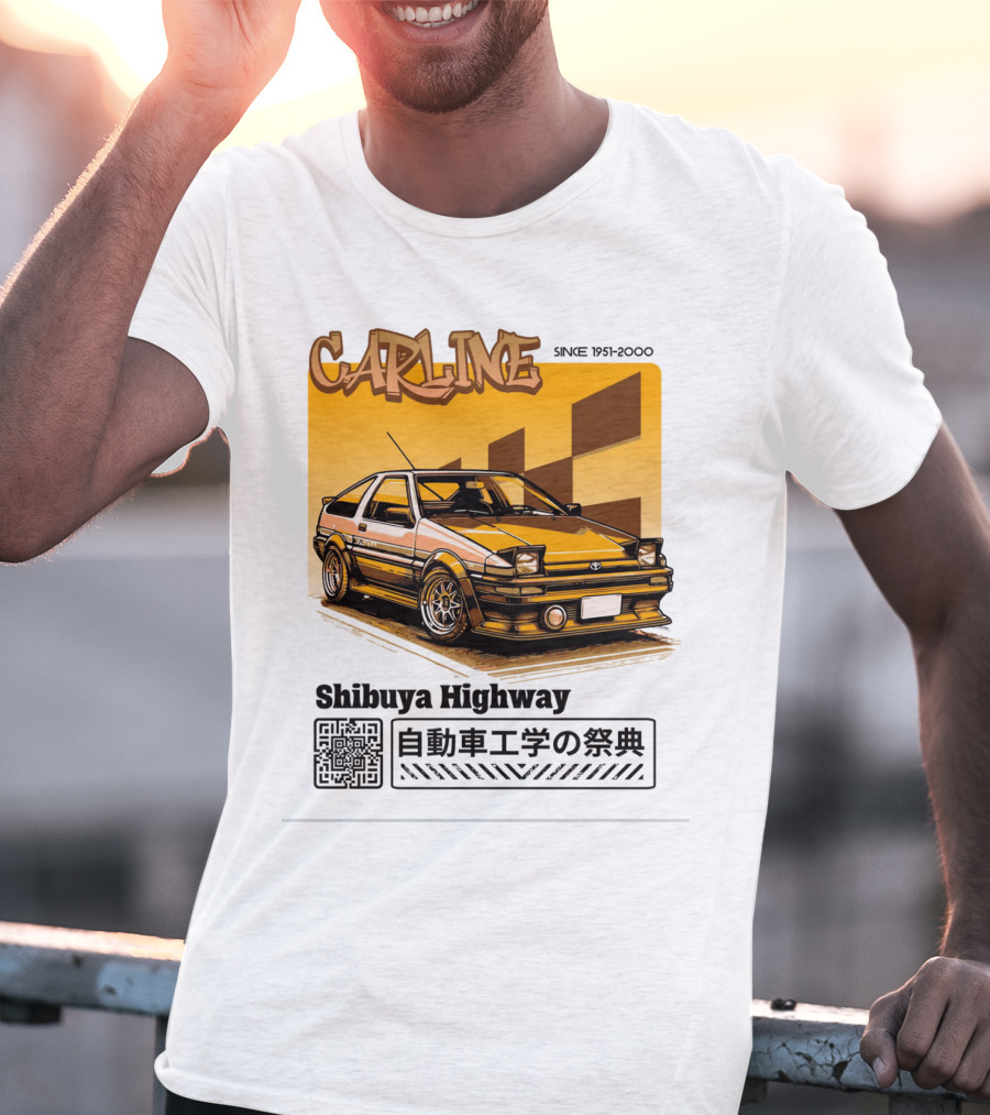 Carline Shibuya Highway Since 1951-2000 T-Shirt