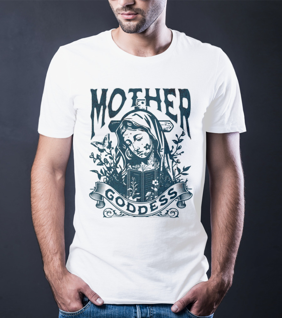 Mother Goddess Jesus God Divine Christ Love T-Shirt