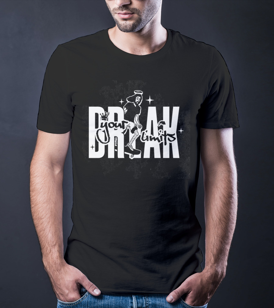 Break Your Limits Skateboard Angel T-Shirt