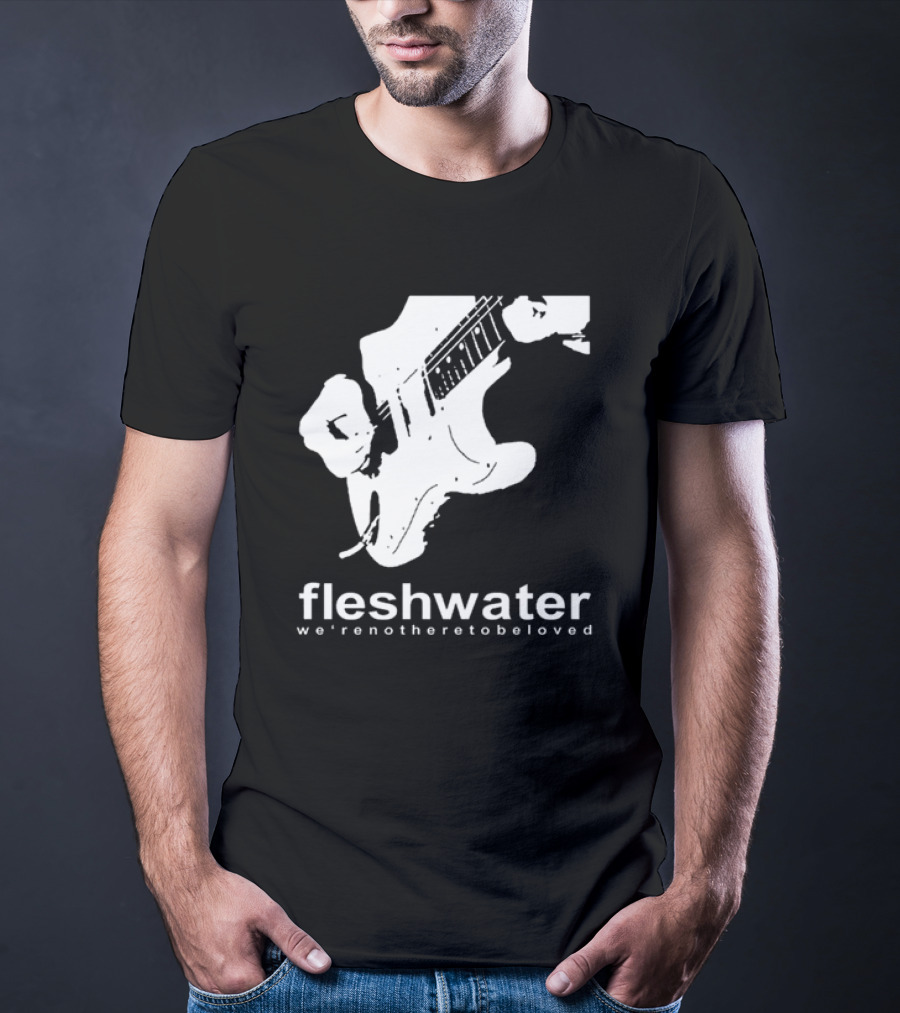 Closed Casket Activities Fleshwater We're Not Here To Be Loved Strat T-Shirt