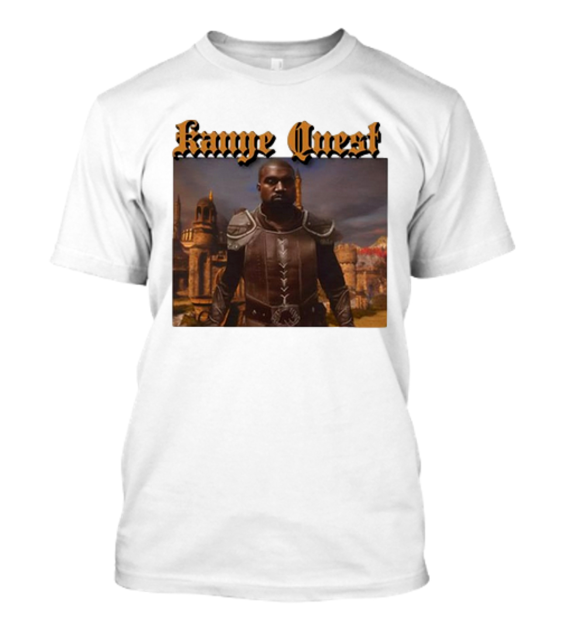 Kanye Quest Medieval Adventure Cleric In Armor T-Shirt