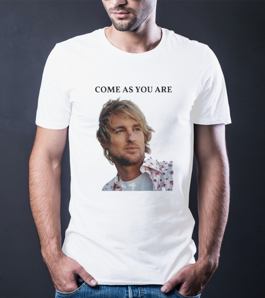 Come As You Are Owen Wilson Nirvana T-Shirt