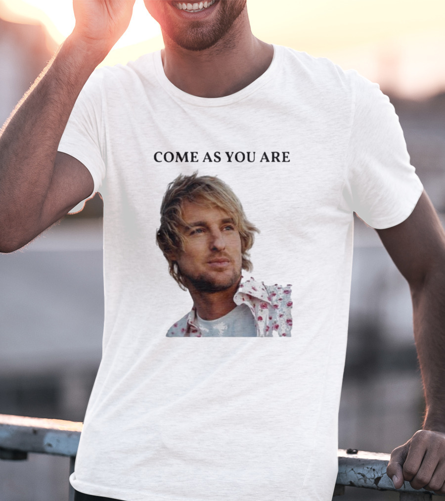 Come As You Are Owen Wilson Nirvana T-Shirt
