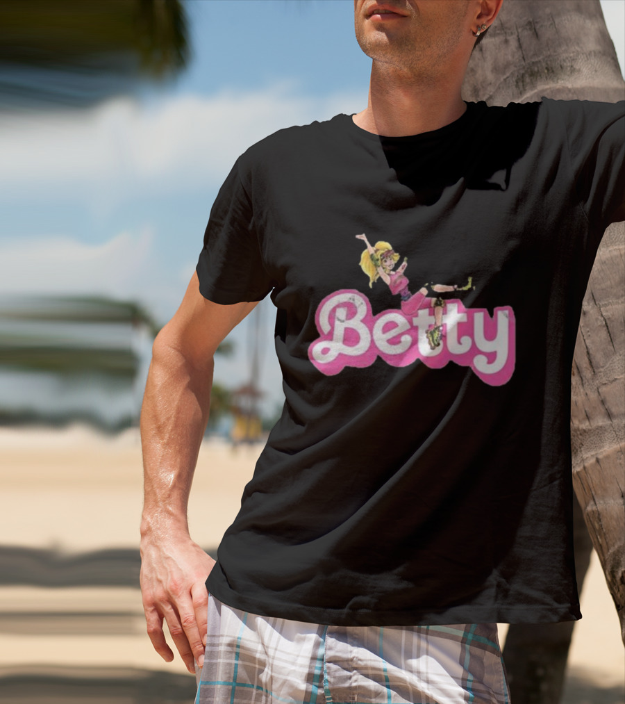 Betty Blonde Vintage Pink T-Shirt