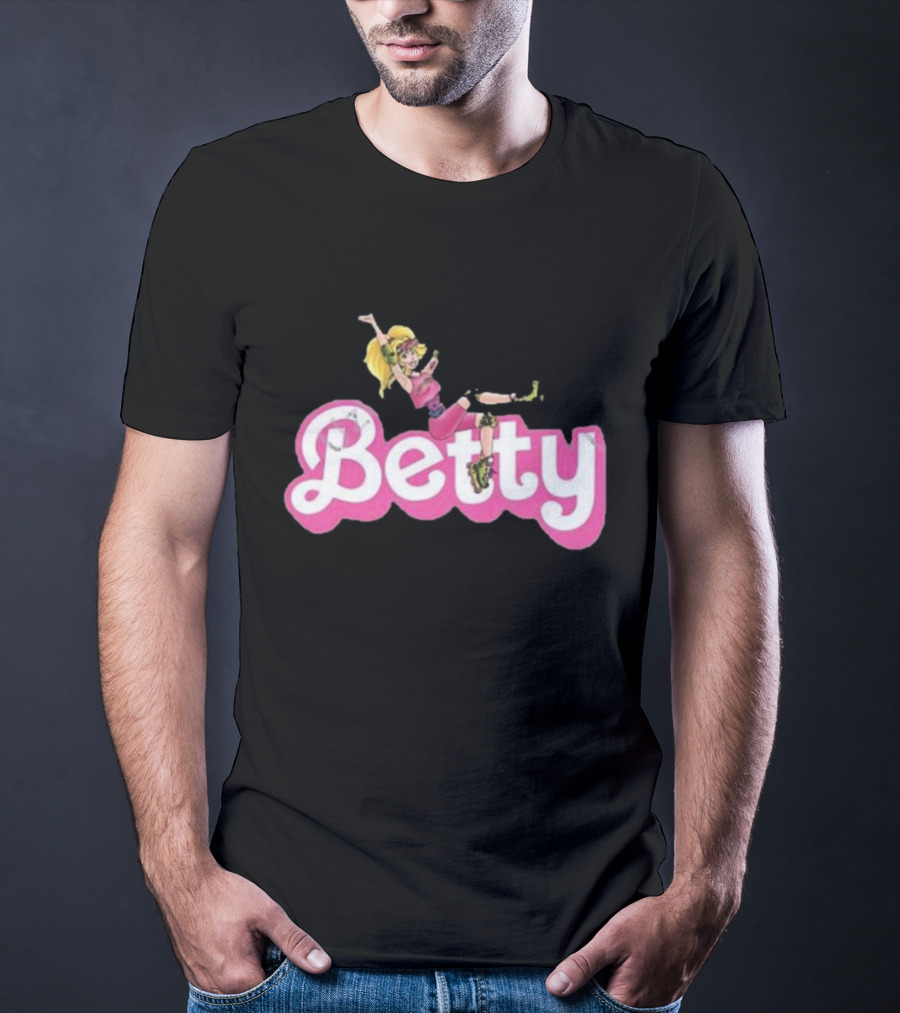 Betty Blonde Vintage Pink T-Shirt