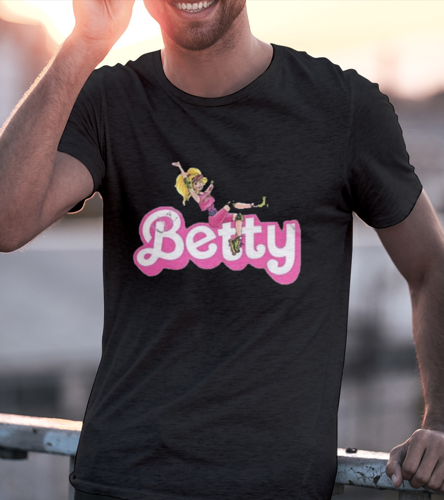 Betty Blonde Vintage Pink T-Shirt