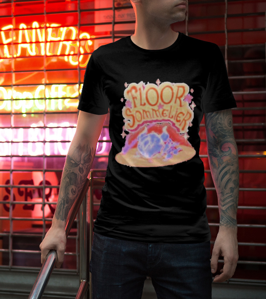 Dorumasuta Ffxivart Loor Floor Sommelier T-Shirt