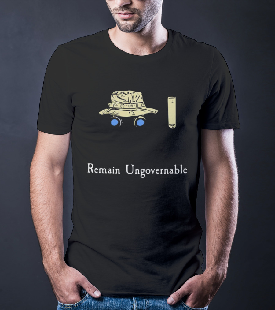 Remain Ungovernable Bucket Hat And Sunglasses T-Shirt