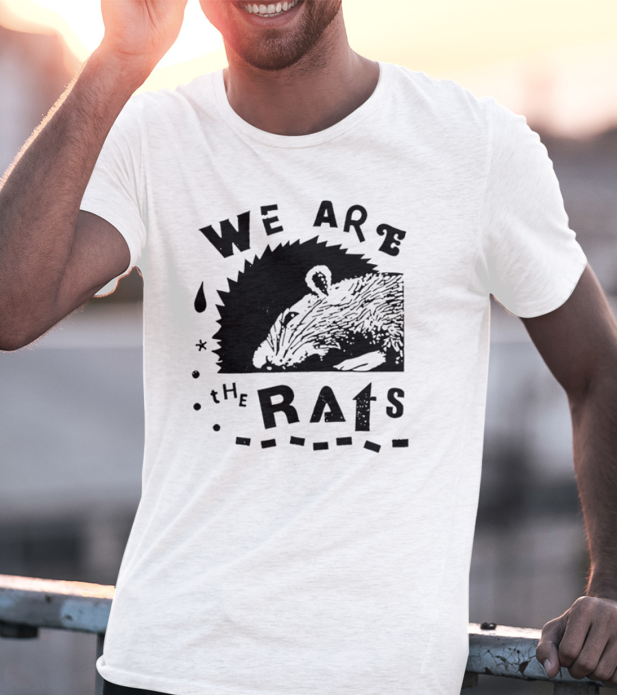 We Are The Rats Sleepy Rat Shadow T-Shirt