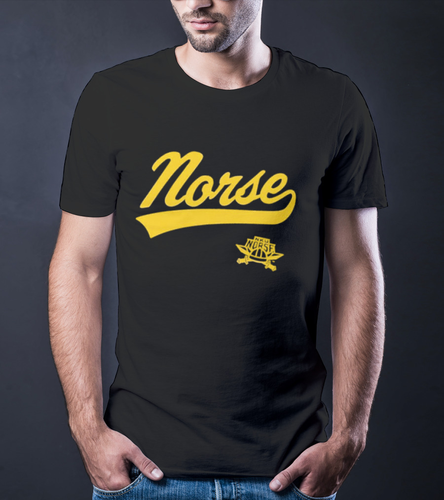 Norse NKU Norse Baseball Script T-Shirt