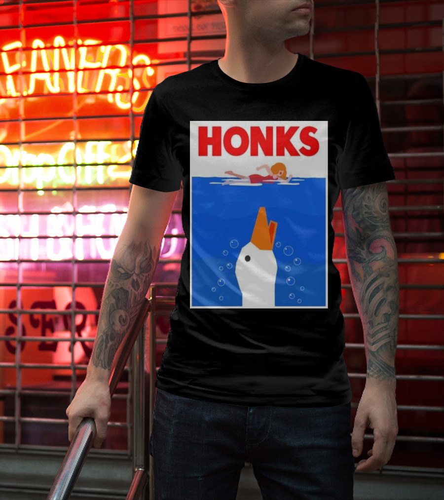 HONKS Goose Jaws T-Shirt