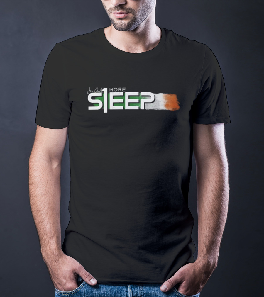 Jon Anik One More Sleep Ireland Flag T-Shirt