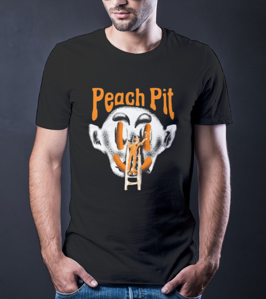 Peach Pit Surreal Face T-Shirt