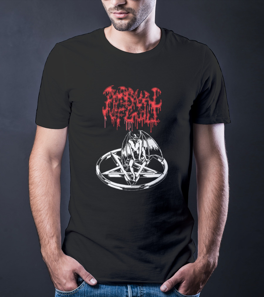 Portrayal Of Guilt Pentagram Demon T-Shirt