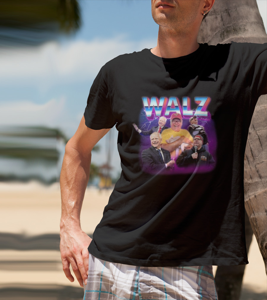 WALZ Lightning Background Bootleg T-Shirt